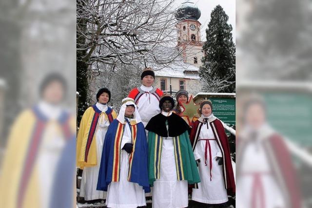 Sternsinger sind unterwegs