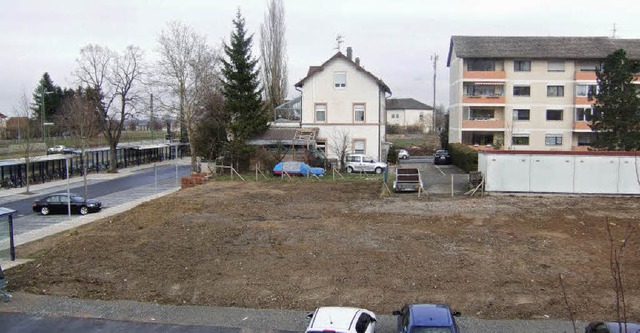 Hier sollen in Bahnhofsnhe neue Gebu...rndert und im Gemeinderat diskutiert.  | Foto: Mller