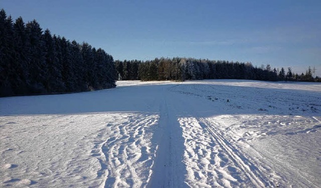 Schnee- wie auf dem Hnersedel hat der Dezember gebracht.  | Foto: Patrick Ohnemus