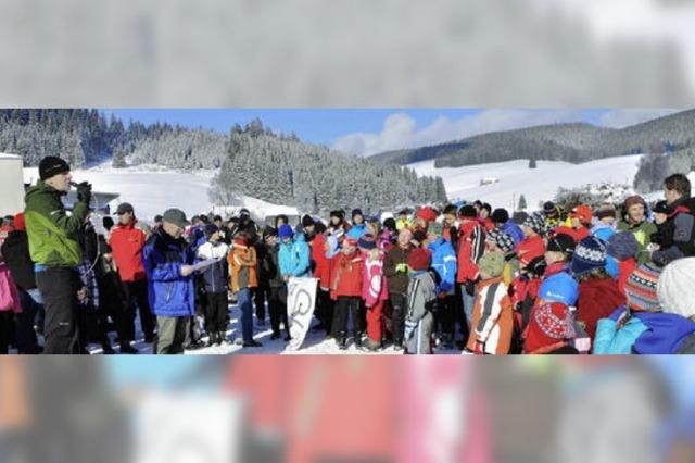 Kaiserwetter belohnt die Skiclubhelfer