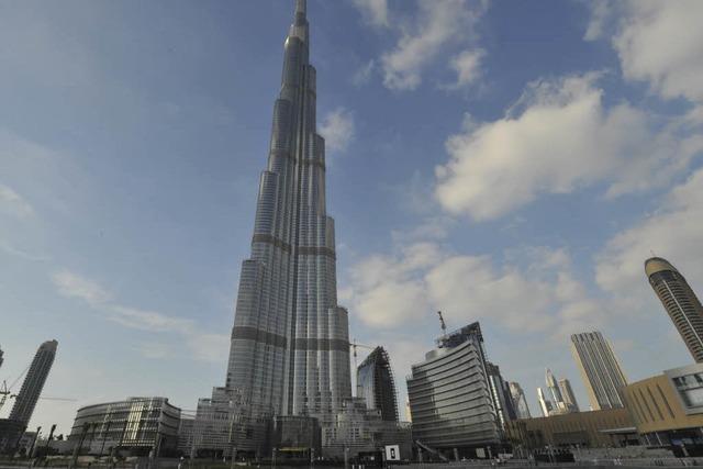 Sdbadische Waschbecken fr den Burj Chalifa