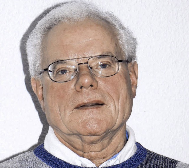 Herbert Krane leitet seit 1998 die Au...s Weien Rings im Landkreis Waldshut.   | Foto: Martin
