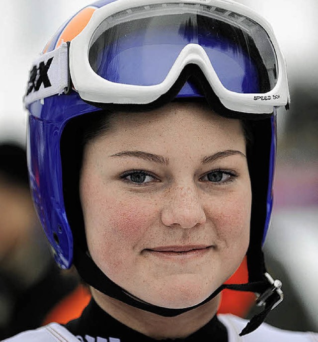 Carina Vogt war auf Rang zwei  beste  Deutsche in Schonach.   | Foto: Seeger