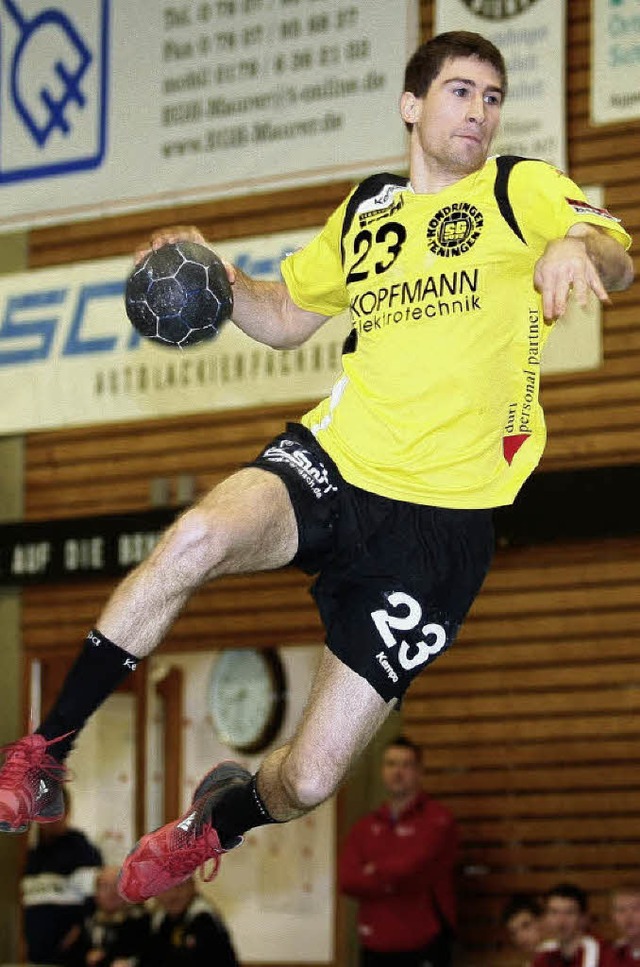 Handball 2010HTV Meissenheim vs. SG Ko...g Kiefer (SG Koendringen Teningen #23)  | Foto: Peter Aukthun-Grmer