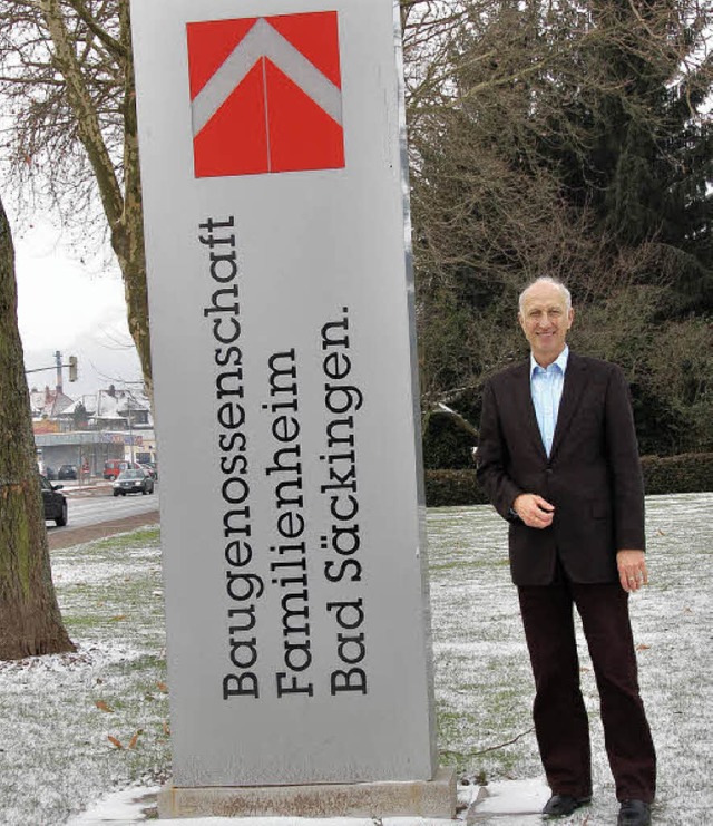 Prgt die Baugenossenschaft Familienhe...standsmitglied: Friedrich Plettenberg   | Foto: Stefan Sahli