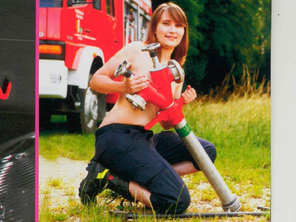 Oberfeuerwehrfrau wird Kalender-Girl - Efringen-Kirchen - Badische Zeitung