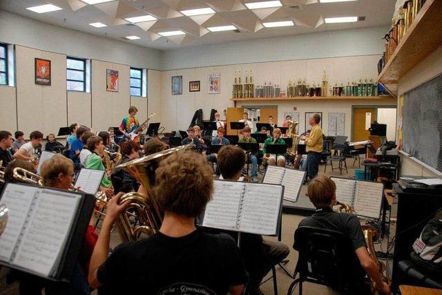 Mehr Entertainment: Schüler-Jazz-Orchester in den USA