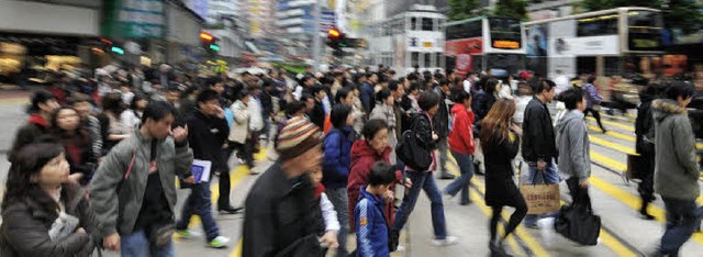 In Chinas Metropolen gibt es ein Hygie... werden  auch Krankheiten verbreitet.   | Foto: AFP