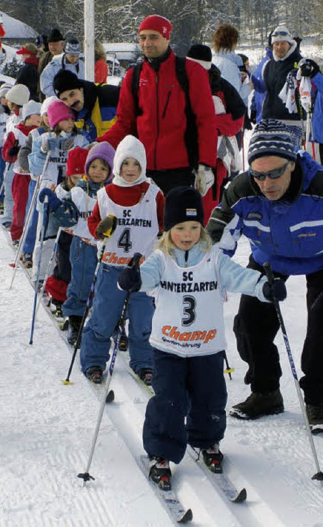 Auch der Nachwuchs soll von der Junior...taltungen fr die Skijugend geplant.    | Foto: Dieter Maurer