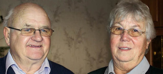 50  Jahre ein Paar: Manfred und Waltraud Thoma   | Foto: werner Probst