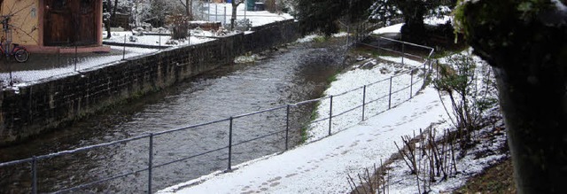 Eine der „harten Nüsse“: ...nahme Hochwasserschutz an der Kander | Foto: Victoria Langelott Eine der „harten Nüsse“: ...nahme Hochwasserschutz an der Kander | Foto: Victoria Langelott
