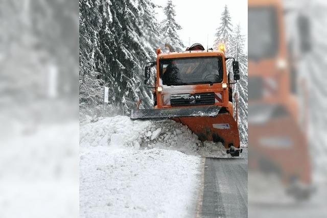 Falschparker behindern Winterdienst fast berall