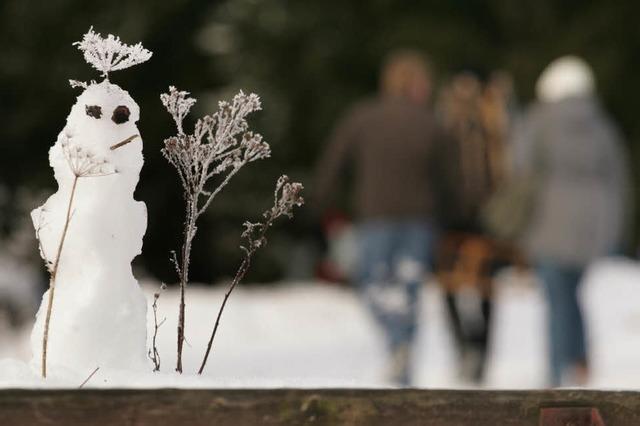 Schnster Schneemann gesucht