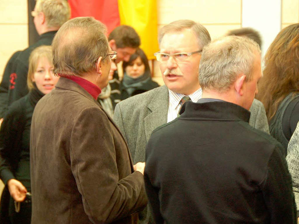 Neujahrsempfang der Gemeinde Hartheim in der Rheinhalle.