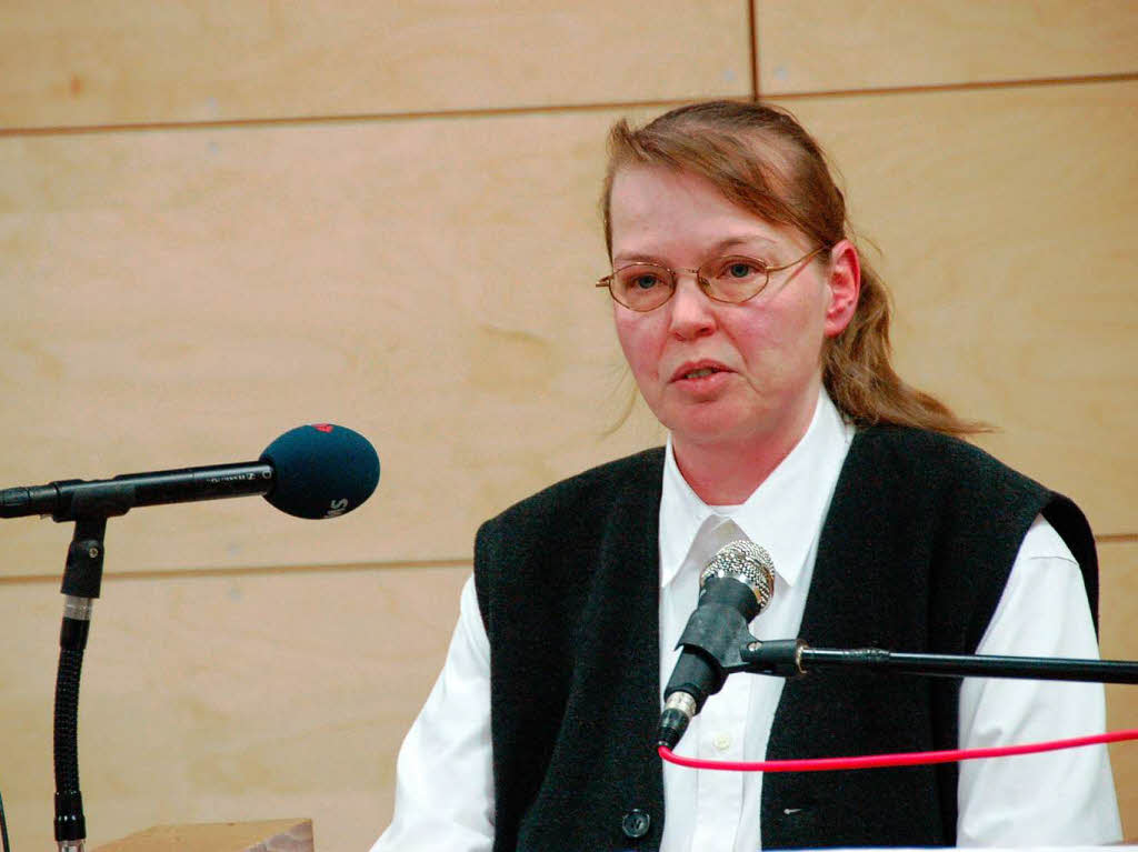Pfarrerin Gabriele Mayer von der evangelischen Kirchengemeinde Hartheim-Mengen