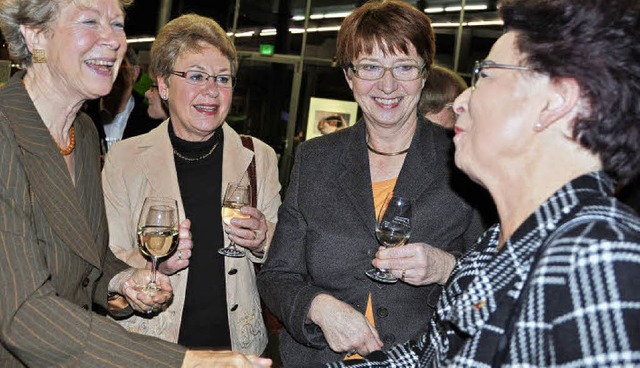 Ein Ort fr freundschaftliche Begegnun...rghof beim Neujahrsempfang der Stadt.   | Foto: Barbara Ruda