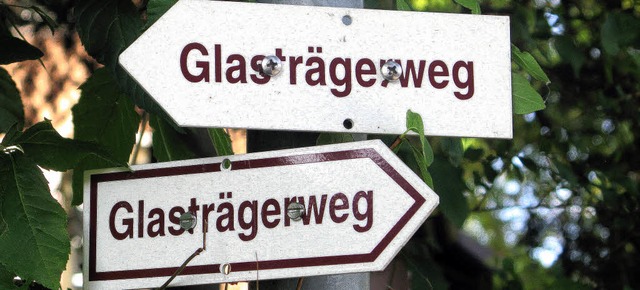 Der Glastrgerweg  kann mit dem Schluc...insetzen, will auch Bernau mitziehen.   | Foto: Ulrike Spiegelhalter