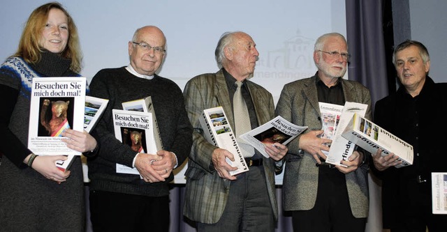 Die Autoren: Friederike Marx, Bernd Ke...e, Ulrich Niemann und Hans-Jrg Jenne.  | Foto: Sylvia-Karina Jahn
