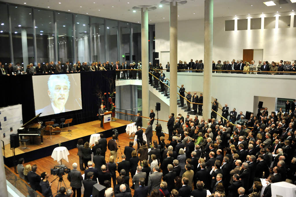 Neujahrsempfang der Industrie- und Handelskammer Sdlicher Oberrhein im Freiburger Konzerthaus.