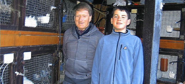 Erfolgreiche Kleintierzchter: Elmar K... wurden jeweils Deutsche Vizemeister.   | Foto: Otto Selb