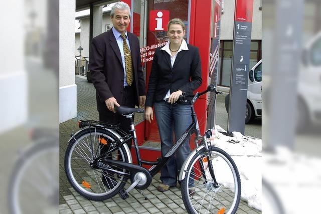 Zum Urlaub ein Fahrrad