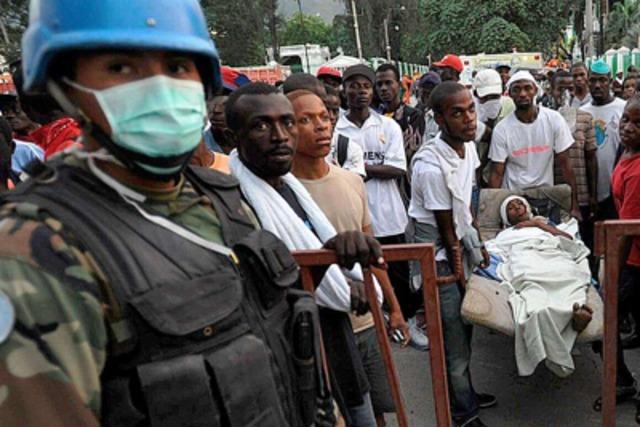 Caritas international: Militreinsatz in Haiti sinnvoll