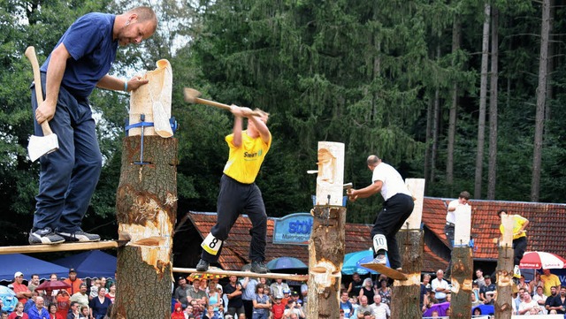 Die Eurojack-Europameisterschaft der Holzfller geht in die neunte Saison.   | Foto: theo weber