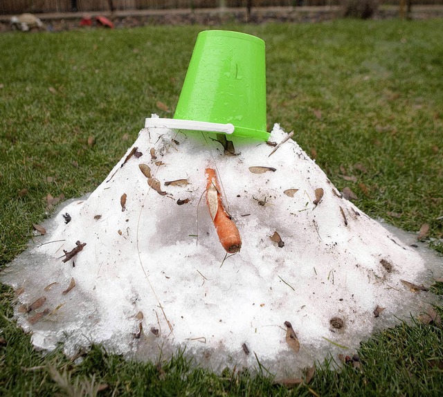 Wie Schnee in der Sonne schmilzt in Eb... Ansicht von Gemeinderat Ralf Schmitt.  | Foto: dpa