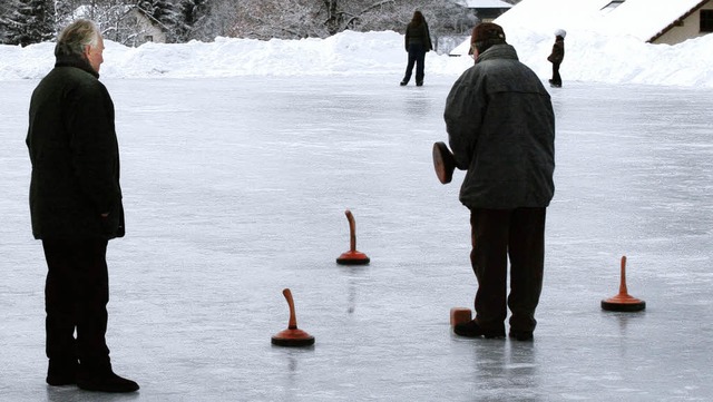 Wer sich gern auf einer Eisflche bewe...Schlittschuhlufer nur trumen knnen.  | Foto: Roswitha Klaiber