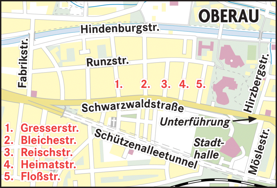 Baustellen-Auftakt: Die Operation Schwarzwaldstraße läuft an - Freiburg ...