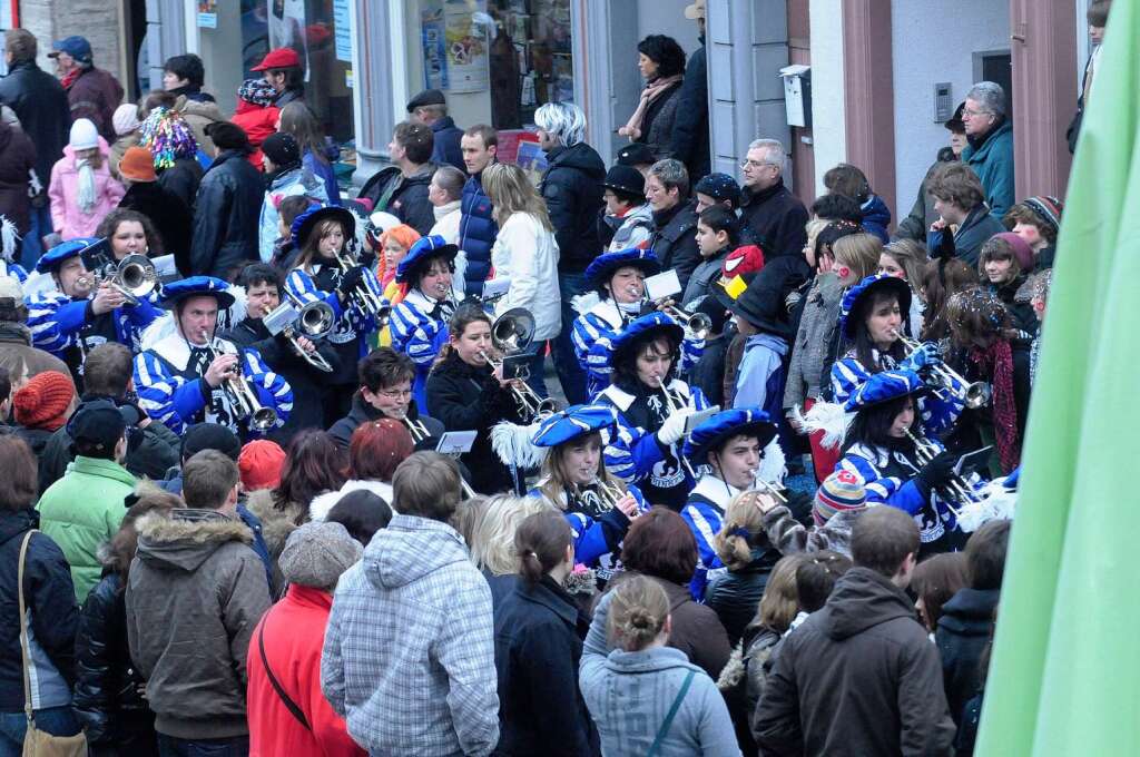 Impressionen des nrrischen Treibens in der Lahrer Innenstadt