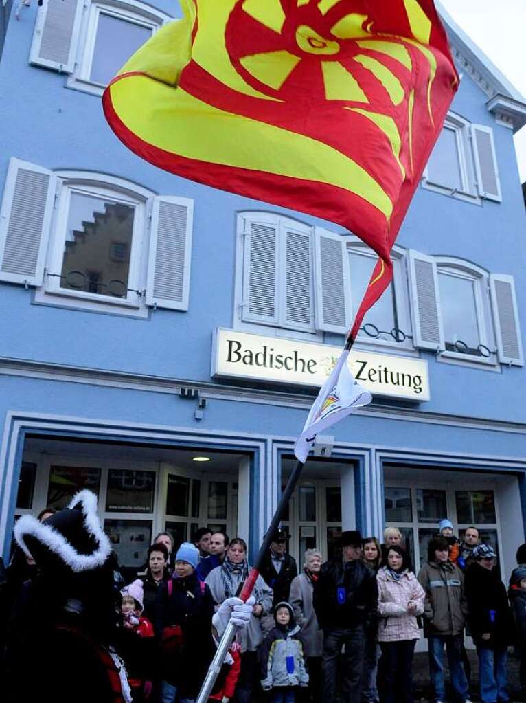 Impressionen des nrrischen Treibens in der Lahrer Innenstadt