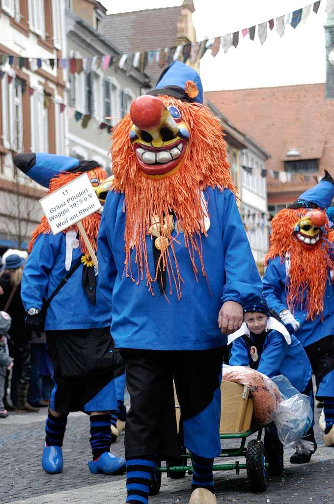 Impressionen des nrrischen Treibens in der Lahrer Innenstadt