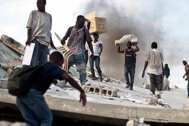 Neues Erdbeben schockt Helfer und Opfer in Haiti