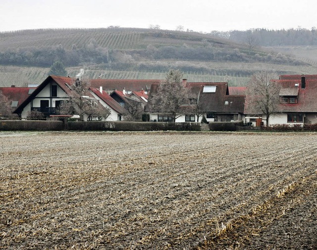 Zur Abrundung des Wohngebiets &#8222;O...chennutzungsplan ausgewiesen werden.   | Foto: Volker Mnch