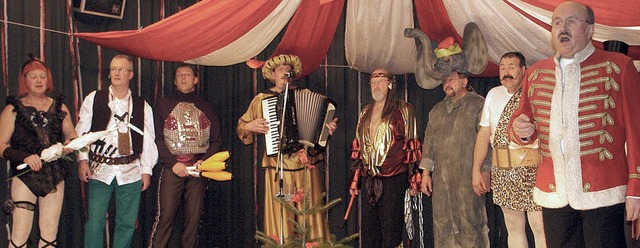 Immer gut fr eine groe Show: 2006 (u...) zog das Potpourri unters Zirkuszelt.  | Foto: Markus Maier