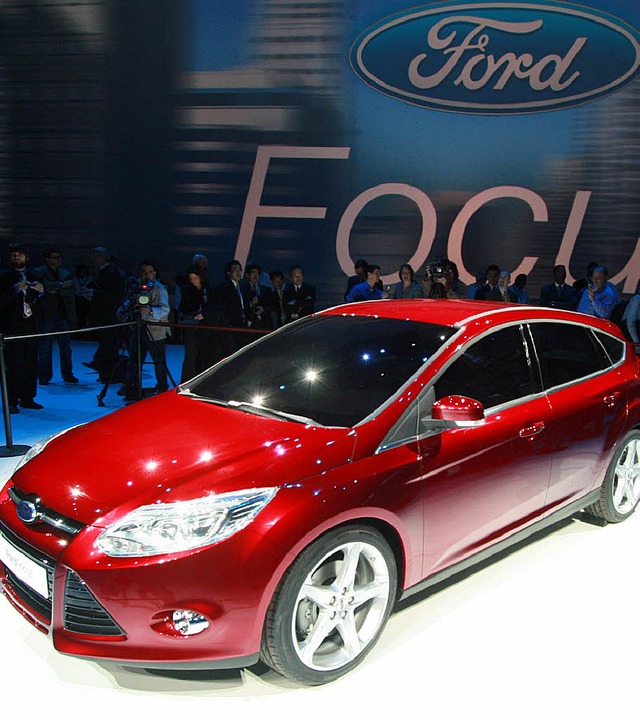 Der neue Ford Focus wurde in den USA e...t in der ganzen Welt verkauft werden.   | Foto: DPA