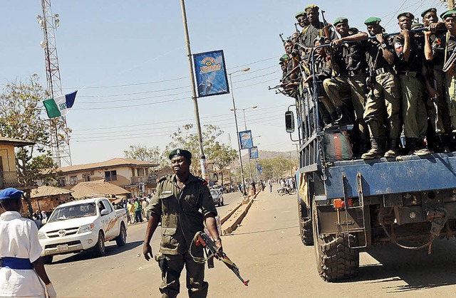 Nigerias Regierung schickt mehr Sicherheitskrfte nach Jos.   | Foto: AFP