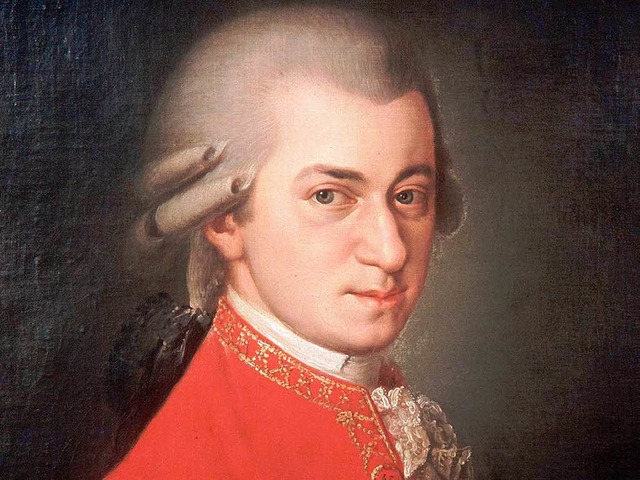 Ein Superstar: Wolfgang Amadeus Mozart  | Foto: dpa