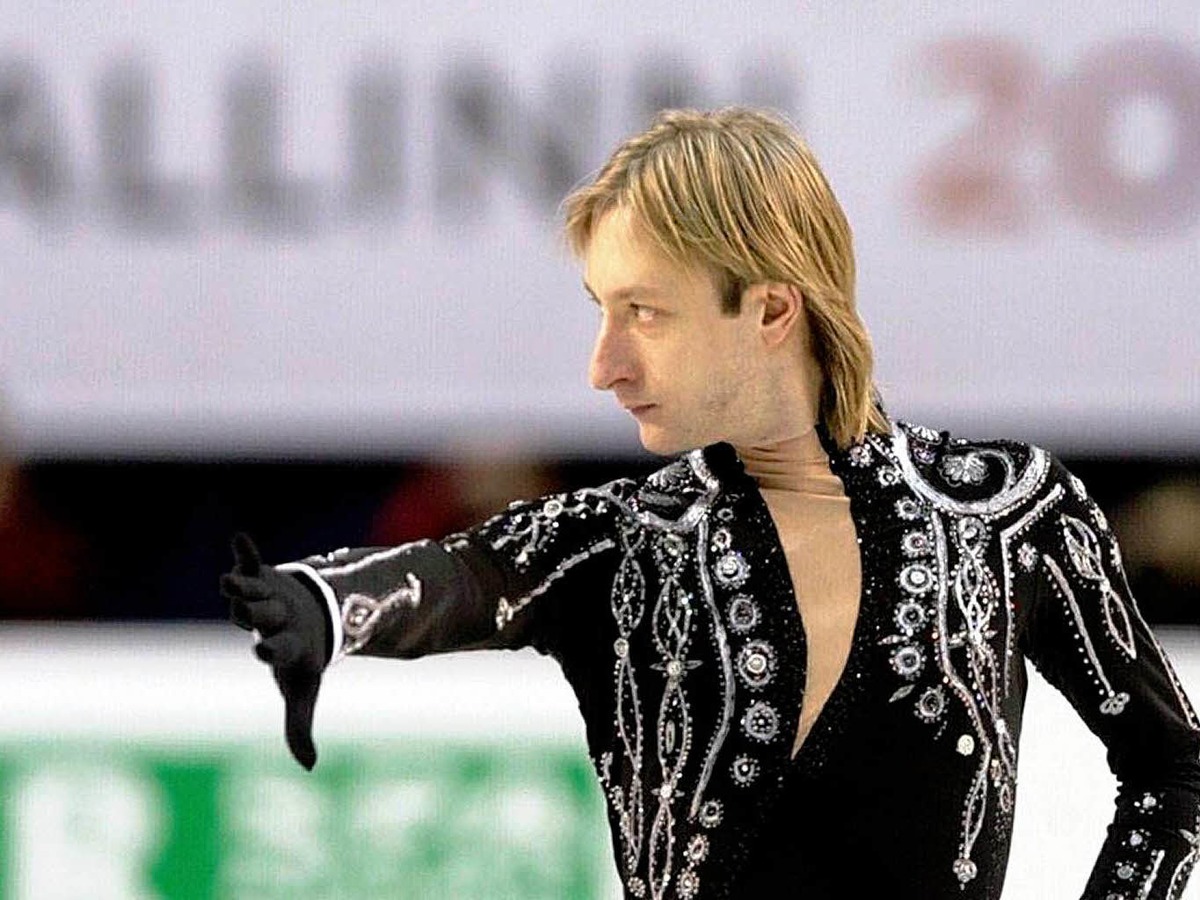 Einer der Stars bei dieser Europameisterschaft ist Evgeni Plushenko aus Russland.