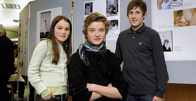 In ihrer   jeweiligen Altersgruppe hab...n Hllger (16) und Marco Ulrich (12).   | Foto: ingo schneider