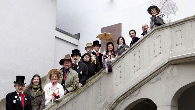 Der geschichtstrchtige Salmen, Wiege ...viert. Im Bild die Biedermeiergruppe.   | Foto: Ch.  Breithaupt