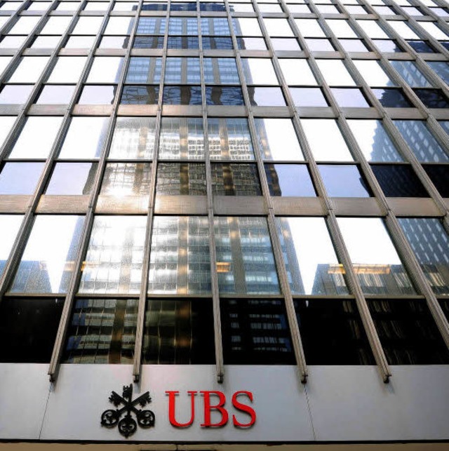 Sorgt schon wieder fr Streit in der Schweiz: die UBS.  | Foto: DPA