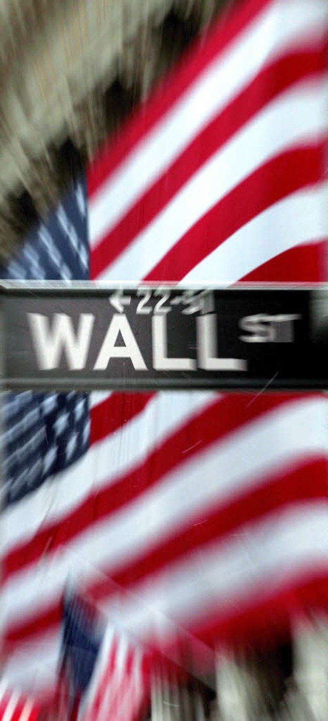 Die  US-Brger sind sauer auf die Banker von der Wall Street.   | Foto: dpa