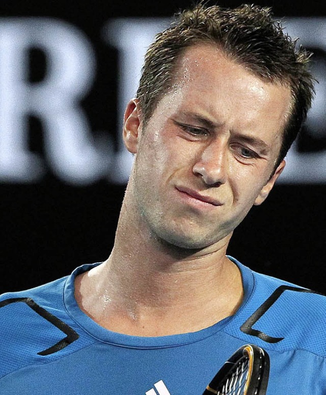 Am Ende nicht gut genug: Philipp Kohlschreiber  | Foto: dpa