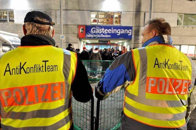 Derby: Badener, Schwaben und die Polizei