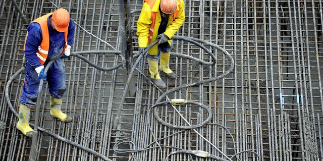 Wie viele Mglichkeiten das Bauhandwer...et, erfuhren Schler der GHS Kollnau.   | Foto: dpa