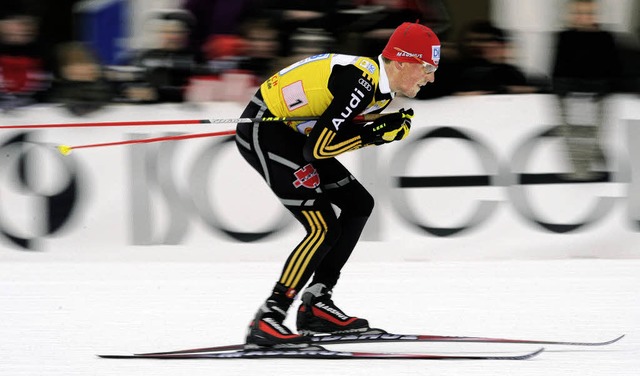 &#8222;Ich liebe diese Strecke&#8220;:... auf der Skatingpiste im Wittenbachtal  | Foto: dpa