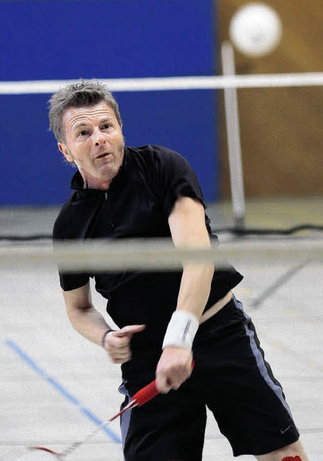BadmintonBadenliga HerrenLV Ettenheim ...inger TVChristpher Graf (LV Ettenheim)  | Foto: Peter Aukthun-Grmer