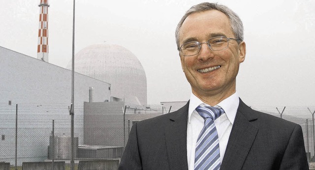Kernkraftwerksdirektor Andreas Pfeiffe... seiner neuen Position in Leibstadt.    | Foto: Gerard